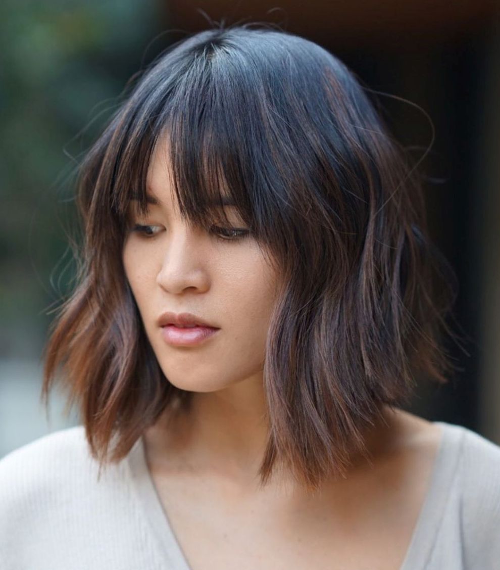 Shoulder Length Hairstyles With Bangs 23 Medium Lengh Hairstyles For  Shoulder Length Hairstyles With Bangs 23 Medium Lengh Hairstyles For