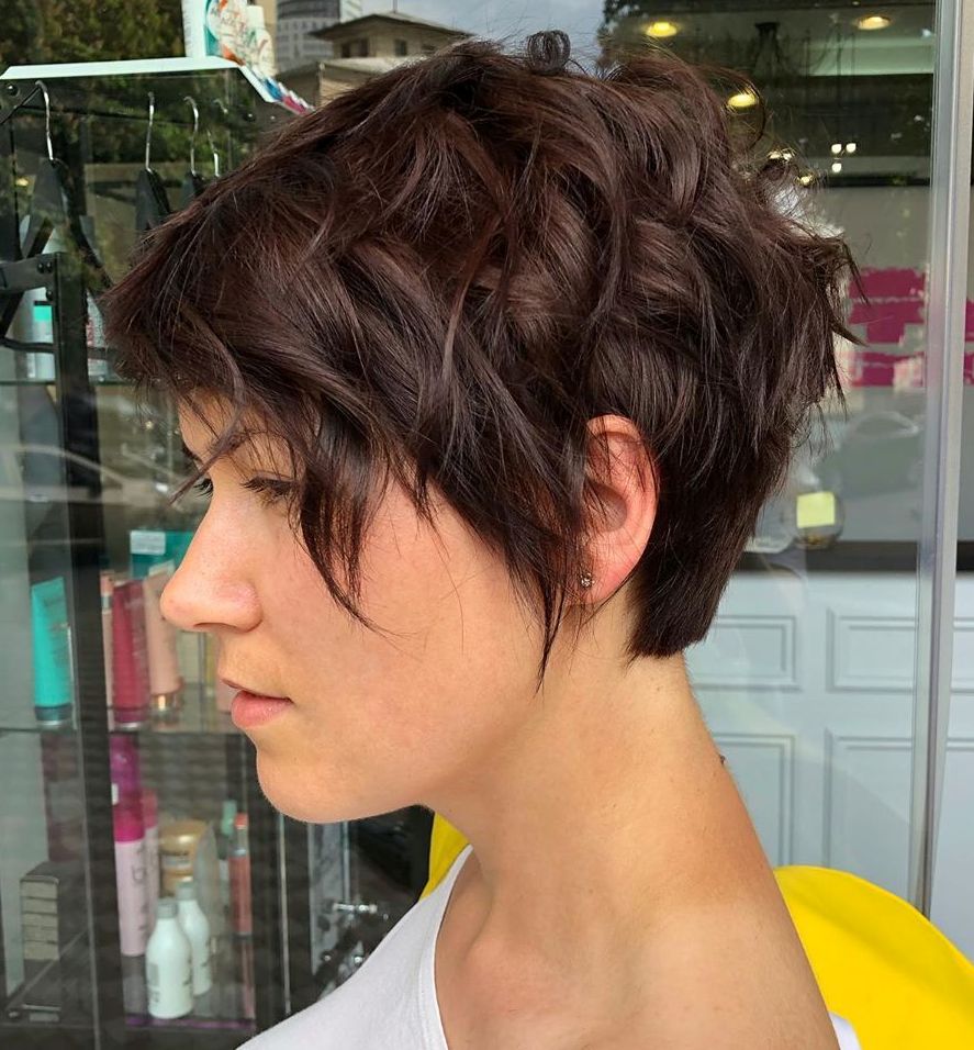 Short Hairstyles For Thick Hair Trendy In Palau Oceans