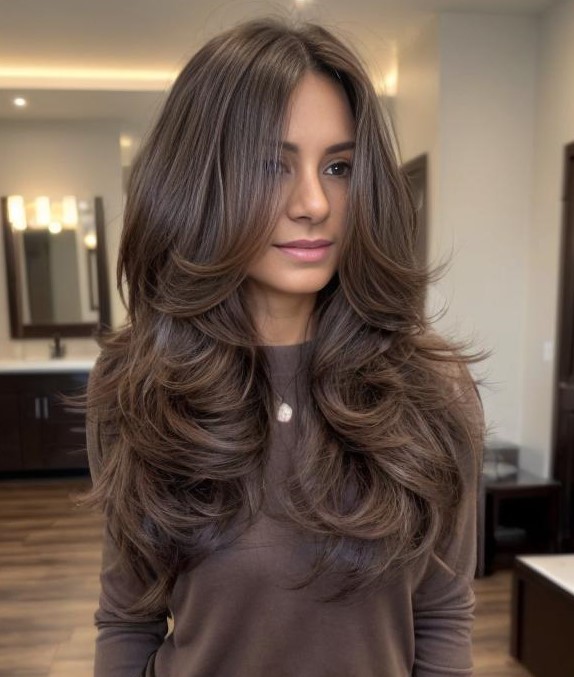 15-thick-long-layered-brown-hairstyle