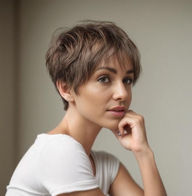 Wispy Pixie Cut with Added Texture