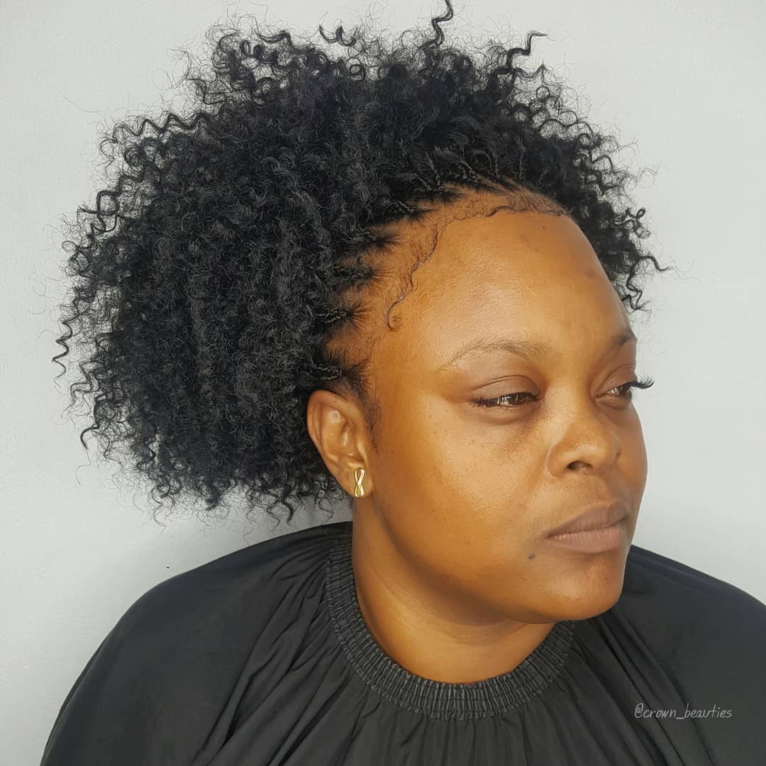 African American Short Tree Braids