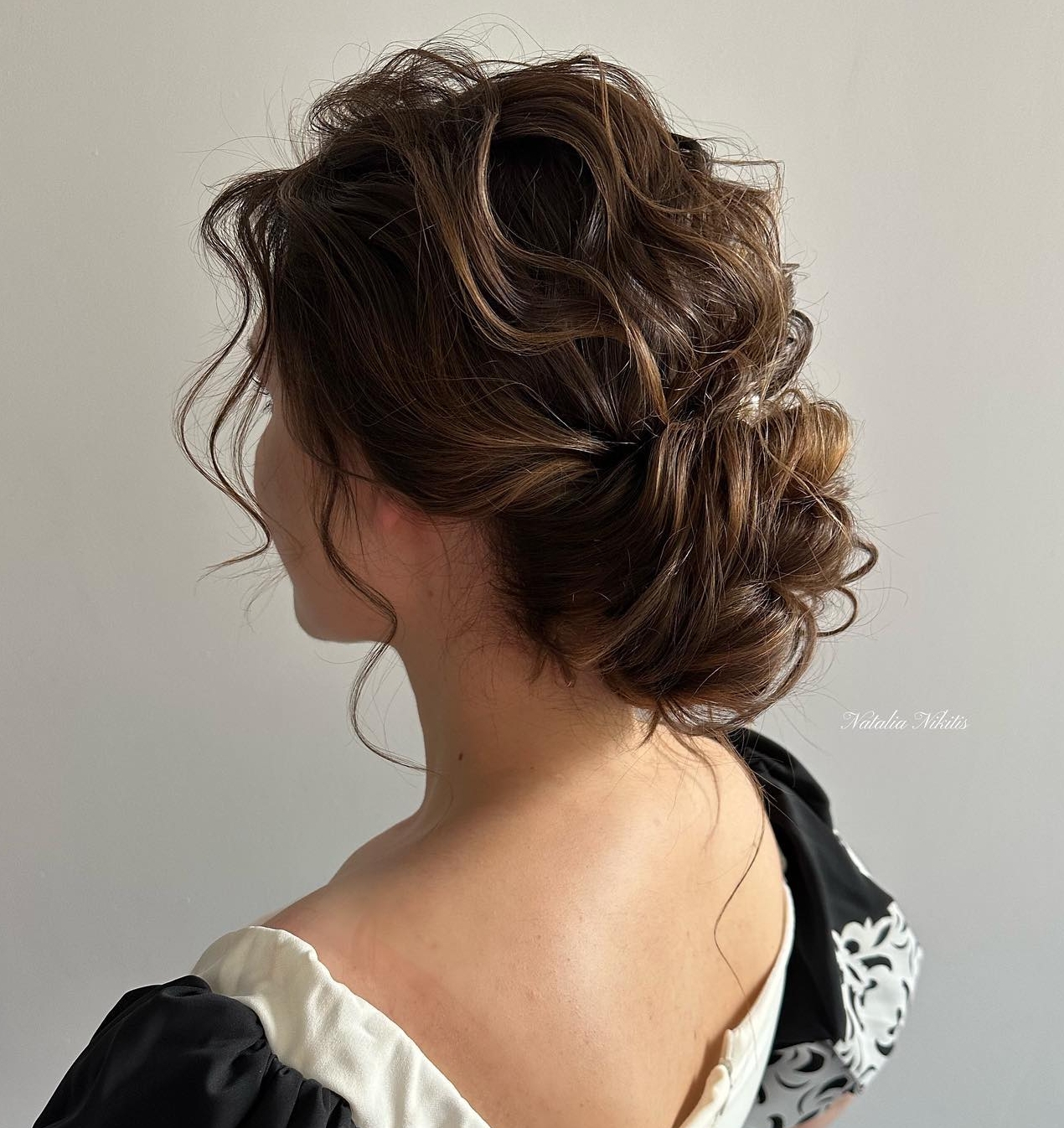 Wedding Messy Chignon Updo