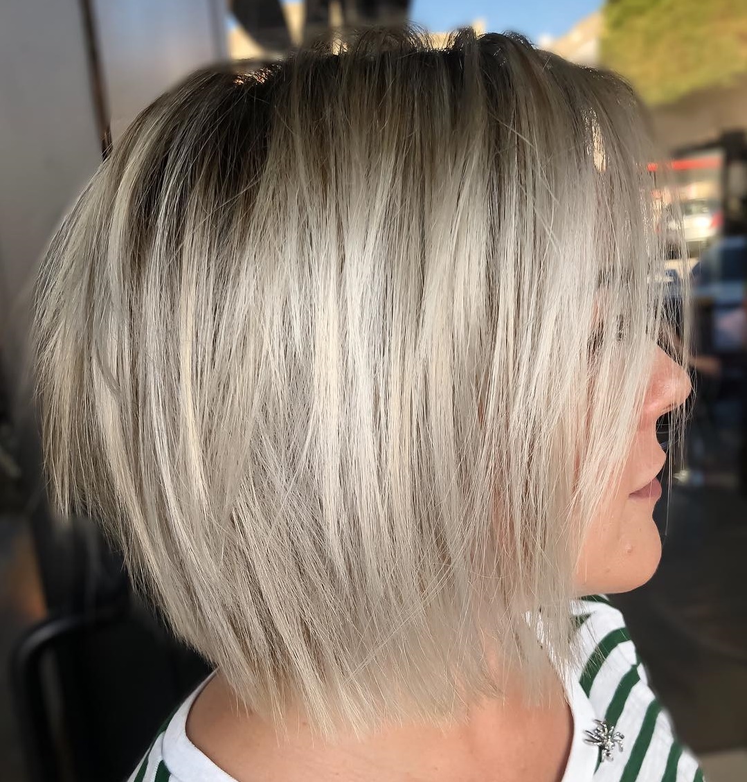 Razored Bob For Thin Hair