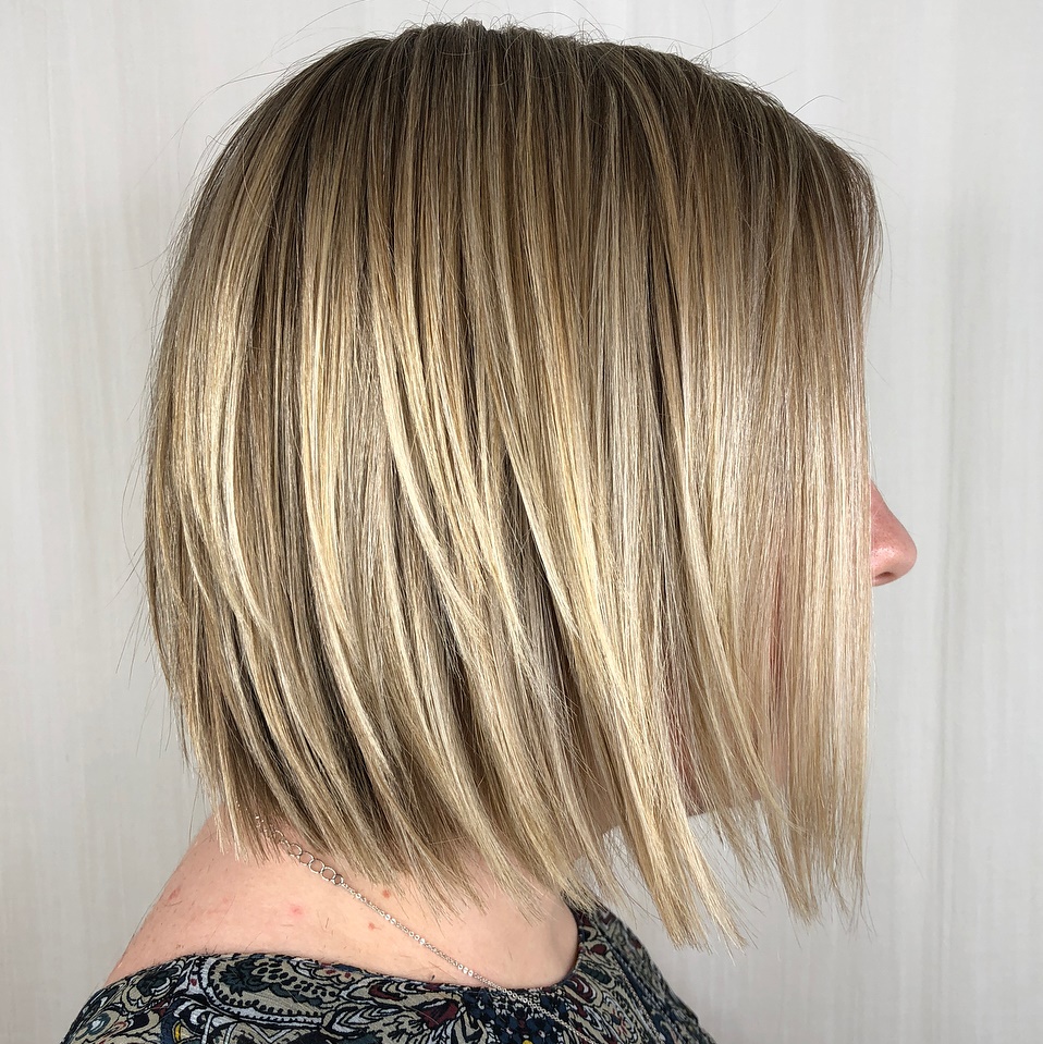 Layered straight bob hotsell