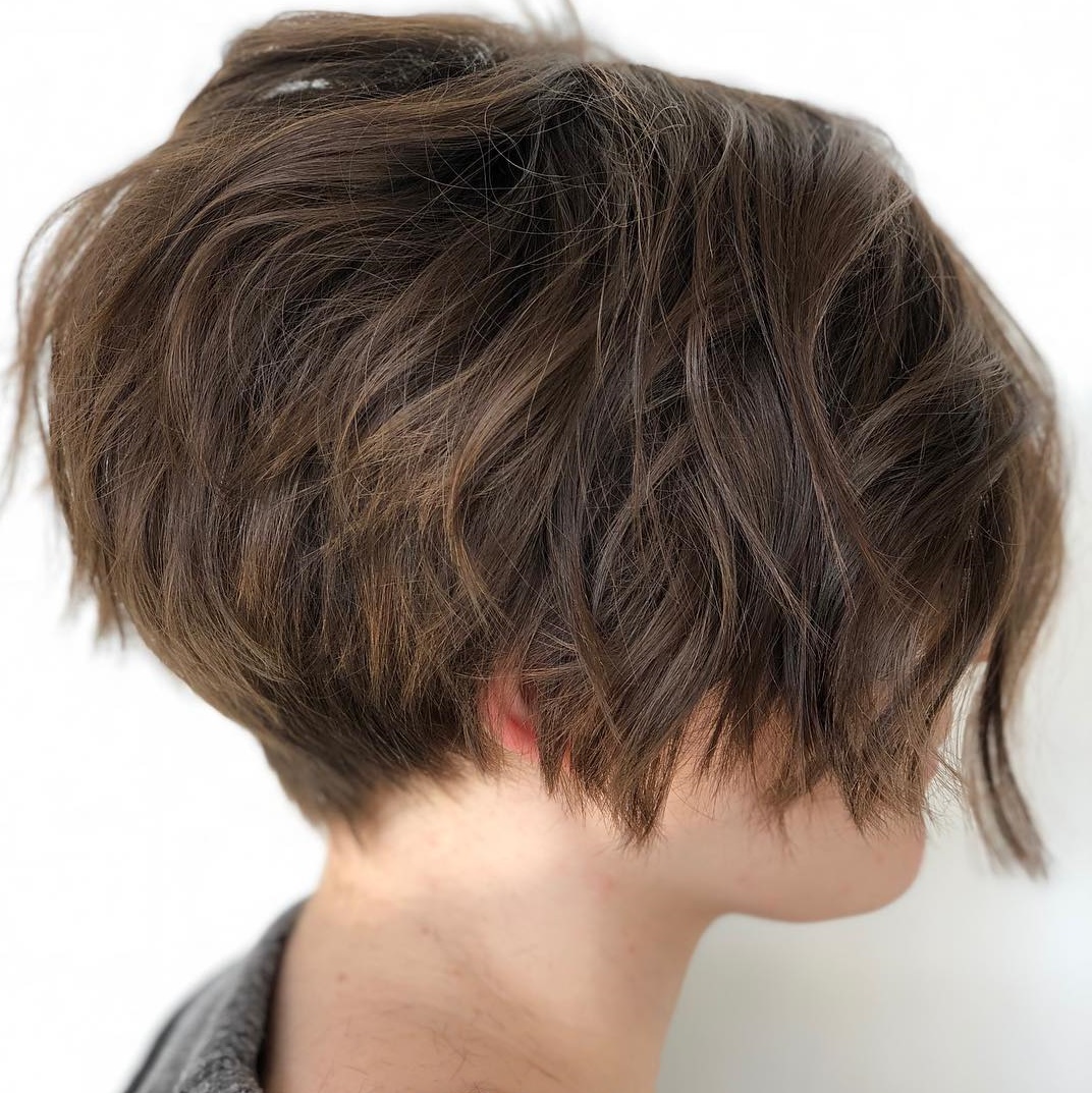 Tousled Pixie Bob Cut