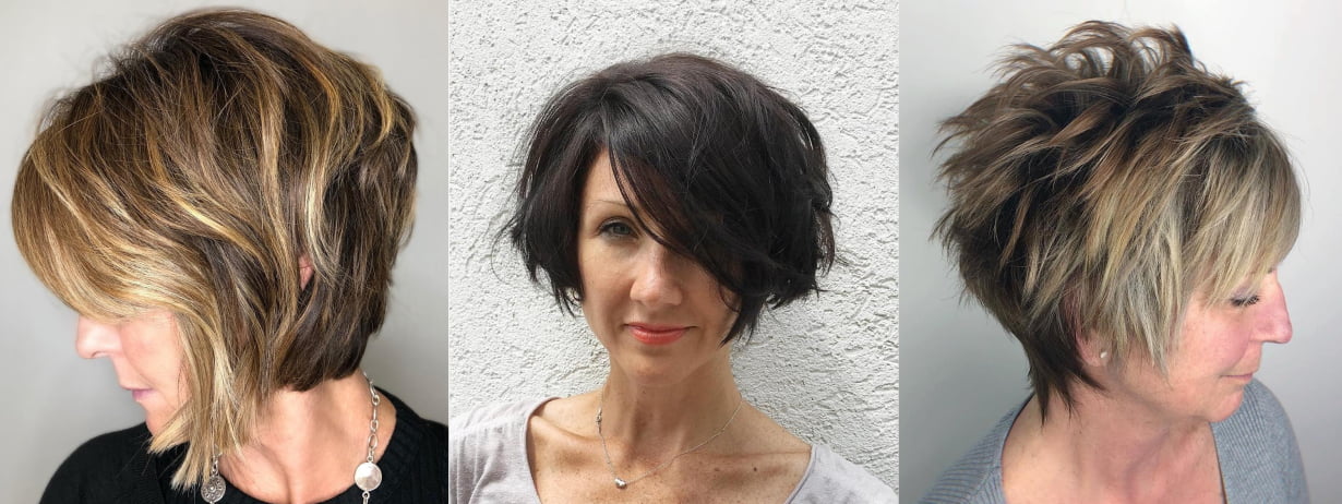 Flattering mid-length hairstyles for women over 40