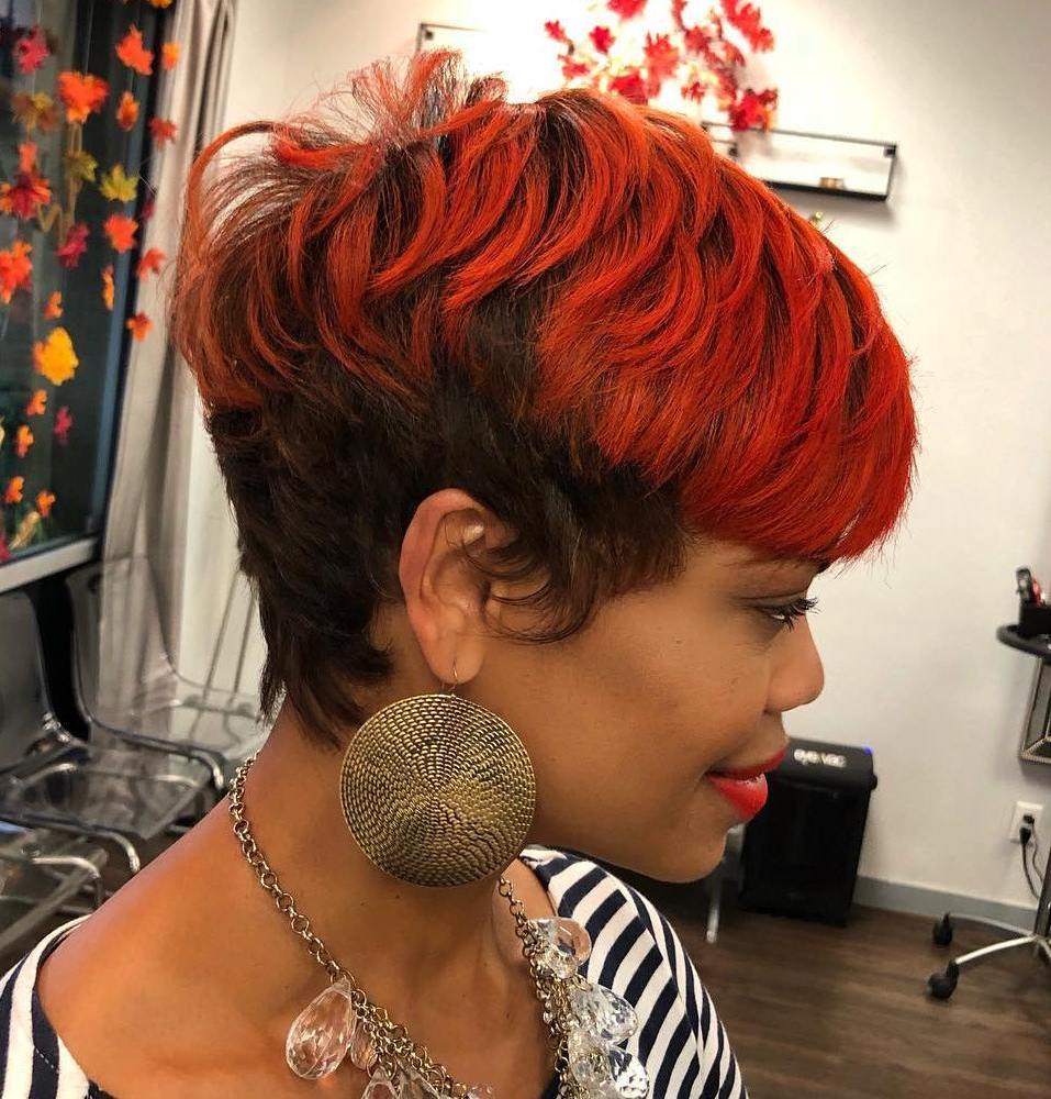 Two-Tone Pixie With Color