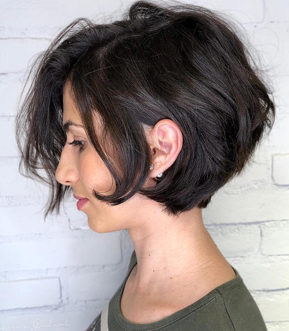 Cute Short Inverted Bob